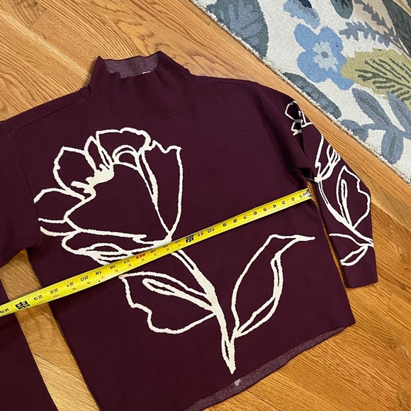 Anthropologie Cary’s Mock-Neck Sweater Size XS NWOT - Picture 5 of 11